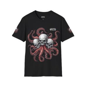 Infected Octopus Graphic Unisex Softstyle T-Shirt