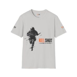 Unisex Softstyle T-Shirt - KILL SHOT Graphic Tee for Gamers