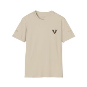 Unisex Softstyle T-Shirt with Eagle Design - Casual Comfort for Adventure Lovers